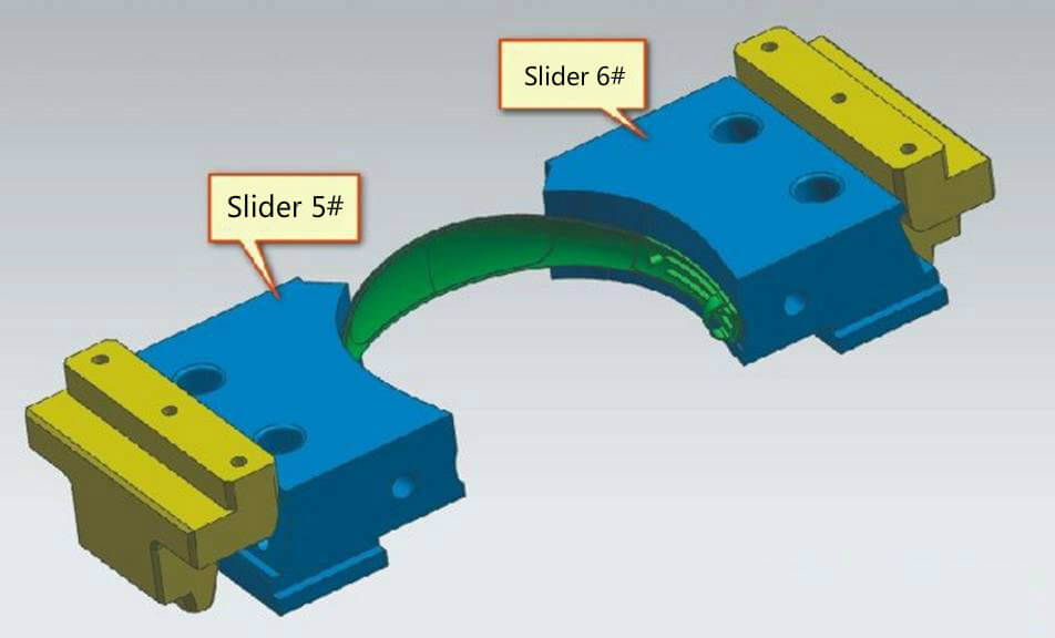 slider for plastic injection mold