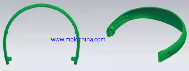 undercuts in plastic injection molding product