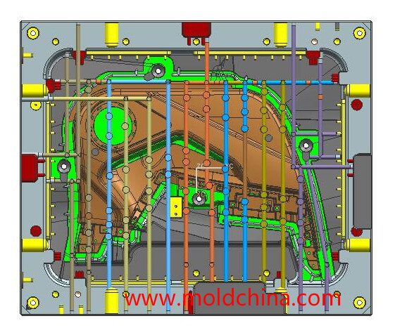 injection mold cooling